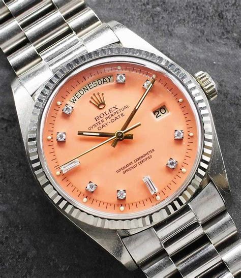 rolex day-date diamond stella|rolex stella dials.